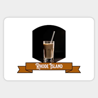 Rhode Island Coffee Milk Magnet